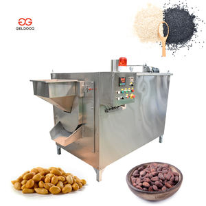 Máquina vertical de procesamiento y tostado de frutos secos, horno de tostado de frutos secos con cinta transportadora, máquina de tostado en seco de anacardos - Product Image 1
