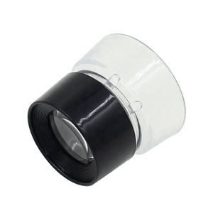 2022 गर्म बेच 10X प्लास्टिक आवर्धक लेंस के साथ पोर्टेबल LOUPE एक्रिलिक LOUPE ताल दौर लेंस - Product Image 2