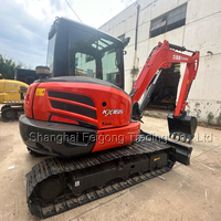   99% Neuf KX165 Excavatrice d'occasion Petite mini 5 à 6 tonnes KX 165 5T 6T Pro Hydraulique Excavatrice d'occasion