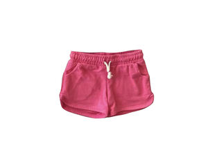 SS0852 Conjunto de Ropa para Niña Pequeña, Shorts de Verano con Estampado Rosa, Algodón y Spandex, Venta al Por Mayor - Product Image 4