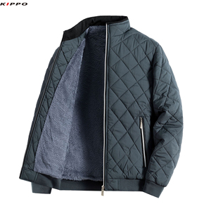 Giacca Piumino Imbottita da <span class=keywords><strong>Uomo</strong></span> Kippo Luxe, <span class=keywords><strong>Cappotto</strong></span> Invernale Spesso Casual con Isolamento Termico, Collo Alto, Chiusura a Cerniera, Materiale in Poliestere e Pile - Product Image 4