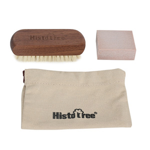 Ensemble de brosses à chaussures Yingte 3 pièces avec bloc de ponçage et sac en tissu pour le nettoyage et l'entretien des chaussures en daim - Product Image 5