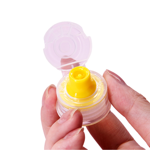 28/410 컬러풀 투명 스포츠 플립 탑 캡 실리콘 밸브 스포츠 캡 플립탑 캡 - Product Image 6