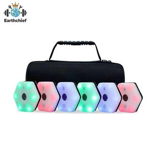 Lampe d'entraînement de réaction, équipement d'agilité et de vitesse pour le basketball, le football, les sports de combat, le handball, <span class=keywords><strong>Fitlight</strong></span> Blazepod 4+app 30-40m - Product Image 1