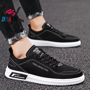 Zapatos Deportivos Casuales de Seda de Hielo para Hombre, Estilo Estudiantil, de Corte Bajo, para Caminar, 2021 - Product Image 5