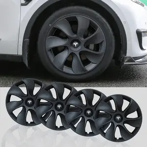 Колпачки для колес Tesla Model Y 19-дюймовые Асимметричные колпаки для колес 2020-2023 Tesla Model Y Accessories 19-дюймовые колпачки для колес