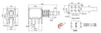 Conector Electrónico de Venta Directa de Fábrica, Hebilla de Bloqueo de Botón Manual, 1NO1NC, Distancia Central Ajustable, PBT Negro, Putt, ROHS