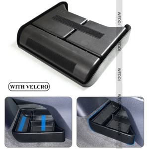 2022 scatola di immagazzinaggio dell'organizzatore della Console centrale calda per custodie per braccioli Volkswagen <span class=keywords><strong>ID.4</strong></span> accessori per supporto in vetro solare per VW <span class=keywords><strong>ID.4</strong></span> - Product Image 3