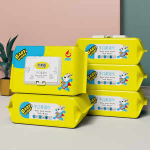 Salviette per Neonati Personalizzate per Pelle Sensibile, Raccomandate dai Dermatologi, Formula Ultra-Dolce, Basso MOQ e Servizio di Etichetta Privata - Product Image 1