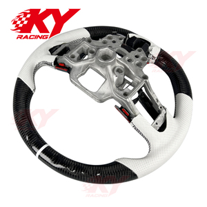 Volante Deportivo Personalizado de Fibra de Carbono para Ford Mustang GT 2015-2023 GT500 Shelby EcoBoost, Accesorios para Automóviles - Product Image 4