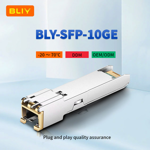 Hot Selling 10G Fiber Optic Transceiver Module SFP+ Copper Transceiver Module For Gigabit <b>Ethernet</b> Network 10G SFP RJ45 Module - Product Image 5