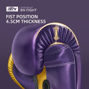 Gants de boxe en gros BN, Guantes De Boxeo, couleur métallique, cuir microfibre, gants de boxe à lacets, gants de boxe <span class=keywords><strong>MMA</strong></span> - Product Image 6