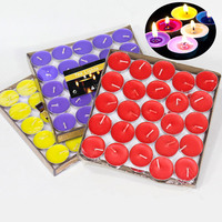 Lot de 50 bougies chauffe-plat en cire de paraffine, durée de combustion de 2 heures, parfumées, pour anniversaire, Noël, demande en mariage, fêtes, décoration festive