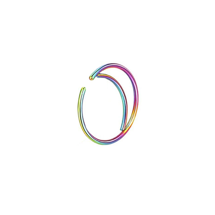 Arc-en-ciel plat