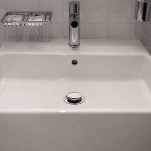 Vanne de vidange escamotable en laiton 1-1/4 po avec panier amovible et drain Clic-Clac pour <span class=keywords><strong>lavabo</strong></span> de salle de bain, chromée - Product Image 2