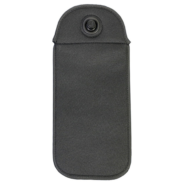 Lightweight Neoprene Faraday Bag Waterproof RFID GPS Signal Blocking Pouch Simple Anti-Theft for Car Keys & Cell Phones