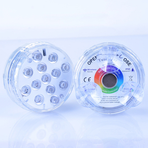 Lampes LED submersibles étanches IP68, alimentées par batterie, à changement de couleur, pour piscine, avec télécommande - Product Image 5