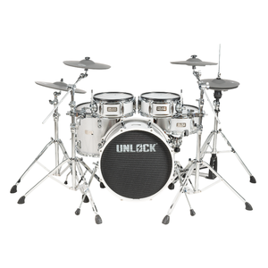 2025 Silver Edition Mini Electronic <b>Drum</b> Set - Mode | Roland/Yamaha/Medeli Compatible Portable ABS Design CGL-MINI-S Musical Ins - Product Image 1