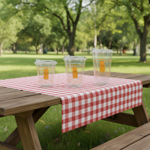 16OZ 24OZ Food Grade Customizable Logo PET Plastic Cups