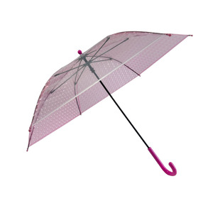 <span class=keywords><strong>Parapluie</strong></span> <span class=keywords><strong>transparent</strong></span> pour enfants avec motif diamant givré, poignée en J, <span class=keywords><strong>parapluie</strong></span> droit, résistant au <span class=keywords><strong>vent</strong></span>, durable, publicitaire pour enfants - Product Image 3