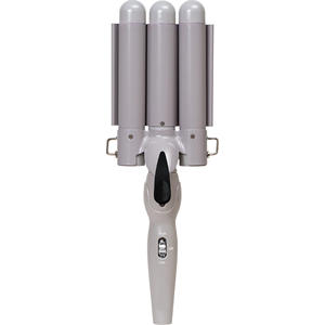 Fer à boucler professionnel à trois barils en céramique à ondes, surface céramique anti-chaleur pour réduire les dommages aux cheveux - Product Image 6