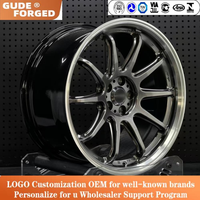Jantes de voiture neuves GUDE à concavité profonde, moulées par flux, 16 17 18 19 pouces, 5*114.3 5*100 5*112, en aluminium pour 86 BRZ STI WRX Civic