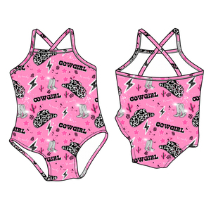 Customized Printing Baby Hawaii <b>Swimsuit</b> Romper Crossed Back Bubble Polyester/Nylon Breathable & Waterproof - Product Image 3