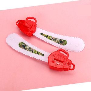 Jouet tronçonneuse lumineuse en plastique, clignotant, pour enfants et jeunes, jouets-outils à piles - Product Image 2