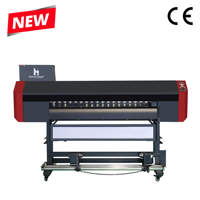 Papier Hanrun grossiste bon prix 1.6m led uv imprimante uv roll to roll avec 4 têtes d'impression i3200