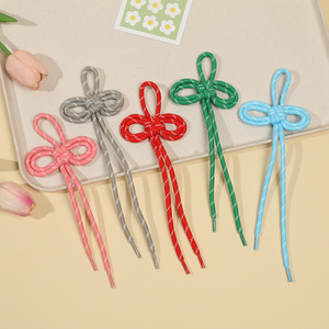 Cuerda tejida colorida, bolso con nudo <span class=keywords><strong>chino</strong></span>, cordón hecho a mano, llavero DIY, <span class=keywords><strong>cadena</strong></span> para teléfono, accesorios para tazas de agua - Product Image 2
