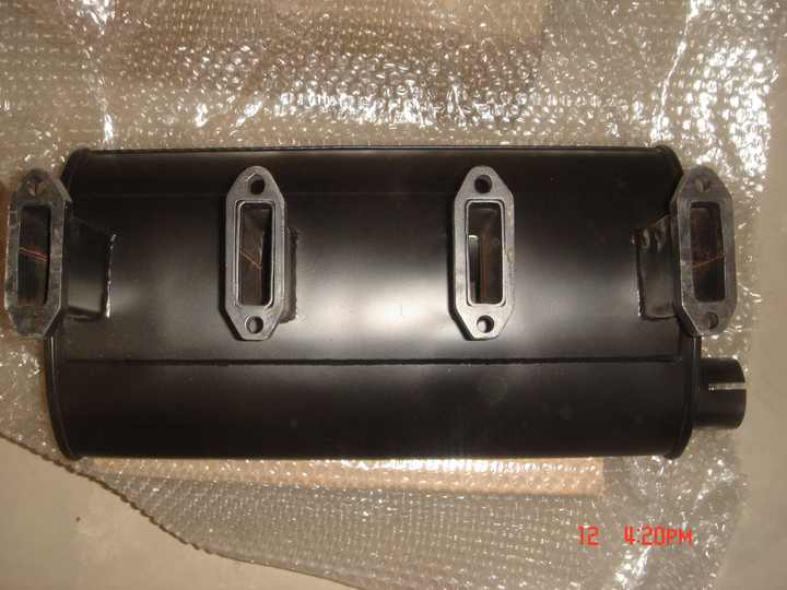 F2L912 Diesel Engine motor Spare Parts Exhaust Silencer muffler  