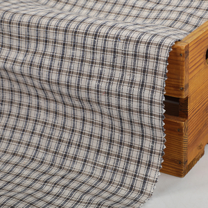 Chất lượng cao 100% Linen sợi nhuộm kiểm tra dệt shirting vải - Product Image 6