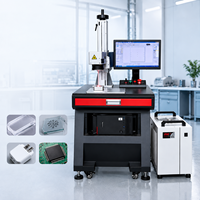 Nouvelle machine de gravure laser UV industrielle haute précision, refroidie par eau, de type banc, prend en charge les formats DXF/BMP/AI/DST