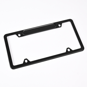Fabbrica personalizzata a basso numero di targa auto MOQ supporto per mercato americano dimensioni Standard telaio in plastica per targa in <span class=keywords><strong>metallo</strong></span> - Product Image 2