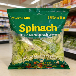 Bolsas para Envasar Espinacas, Antivaho, Transpirables, Mantienen la Espinaca Fresca, Extienden la Vida Útil, Bolsas para Vegetales con Cierre Hermético - Product Image 5