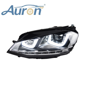 AURON 2013-2017 VW Golf 7 Phare avant à LED, feux de croisement, neuf, 12V 36W 6000 lm 6000K, ajustement universel, éclairage de retrofit/amélioration, vente en gros - Product Image 1