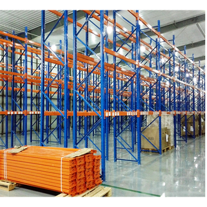 Guichang חובה כבדה מתלה מתכת גלגלים סופרמרקט מחסן מדפים תעשייתיים לאחסון מדפים תעשייתיים לאחסון - Product Image 5