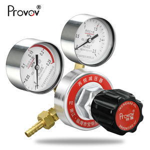 Propano Redutor Válvula LPG Regulador Gás Pressão Redução Reguladores com 0.25MPa Baixa Pressure Gauge - Product Image 2