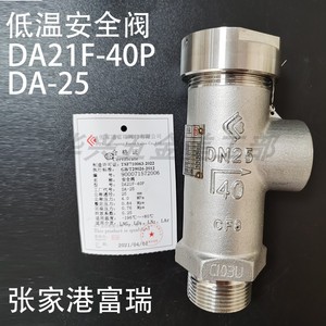 Válvula de Seguridad Dn25 40 Bar Roscada para Uso con Nitrógeno Líquido, Material CF3 - Product Image 5