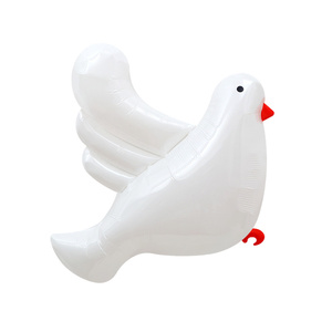 Bóng Bay Chim Bồ Câu Trắng Chim Bồ Câu Hòa Bình Bóng Bay Lá Cho Trang Trí Đám Cưới Ngoài Trời Đồ Dùng Tiệc Vui Vẻ Ảnh Đạo Cụ Quà Tặng Trẻ Em - Product Image 6