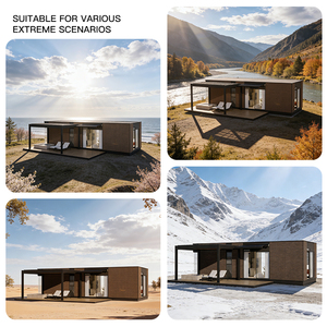 Casa Container Modulare Moderna da 40 Piedi per Resort e Hotel, Casa Minuscola per Glamping all'Aperto in <span class=keywords><strong>Vendita</strong></span> - Product Image 5