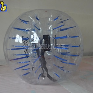 Divertido brillante reflectante de burbuja inflable Bola de parachoques para niños D5051 - Product Image 2