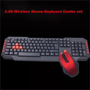 2.4G 无线键盘和鼠标组合，带 10 个多媒体快捷键，符合人体工学的办公游戏套件，即插即用 - Product Image 2