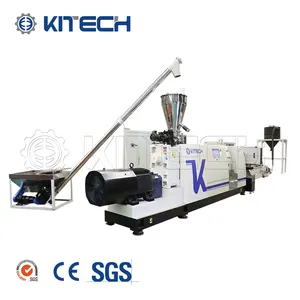 500kg Per Hour HDPE Pipe Tube Flakes Plastic Recycling Pelletizing Machine System