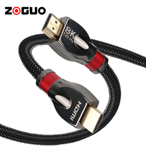 <span class=keywords><strong>Câble</strong></span> <span class=keywords><strong>Hdmi</strong></span> 2.1 pour vidéo Hd 4K 3D, tressé, haute vitesse, pour PS4, 8K 60Hz, plaqué or, pour lecteur multimédia - Product Image 1