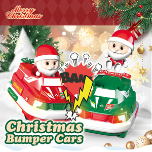 El más nuevo coche de parachoques de Papá Noel de 2,4G con luz y música Control remoto eyector catapulta parachoques <span class=keywords><strong>Crash</strong></span> RC coche regalo de Navidad - Product Image 2