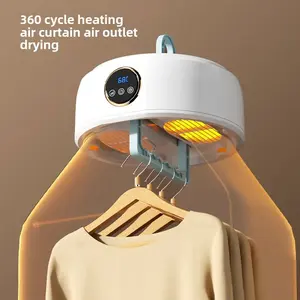 Séchoir à linge chauffant pliable intelligent pour la maison, le voyage et le camping, mini-souffleur d'air portable, vente en gros - Product Image 3