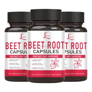 Best Quality HALAL Organic Beet Root Capsules Burn Fat Health Food Fast Slimming Detox Pills