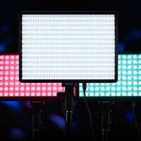 APUTURE Pano 60c 120c Panneau lumineux, LED RGBWW 60W, adapté à l'enregistrement vidéo et au streaming de jeux.