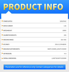 Balança de Verificação Automática de Alta Precisão CW-1200G para Inspeção e Pesagem de Alimentos em Linha - Product Image 6